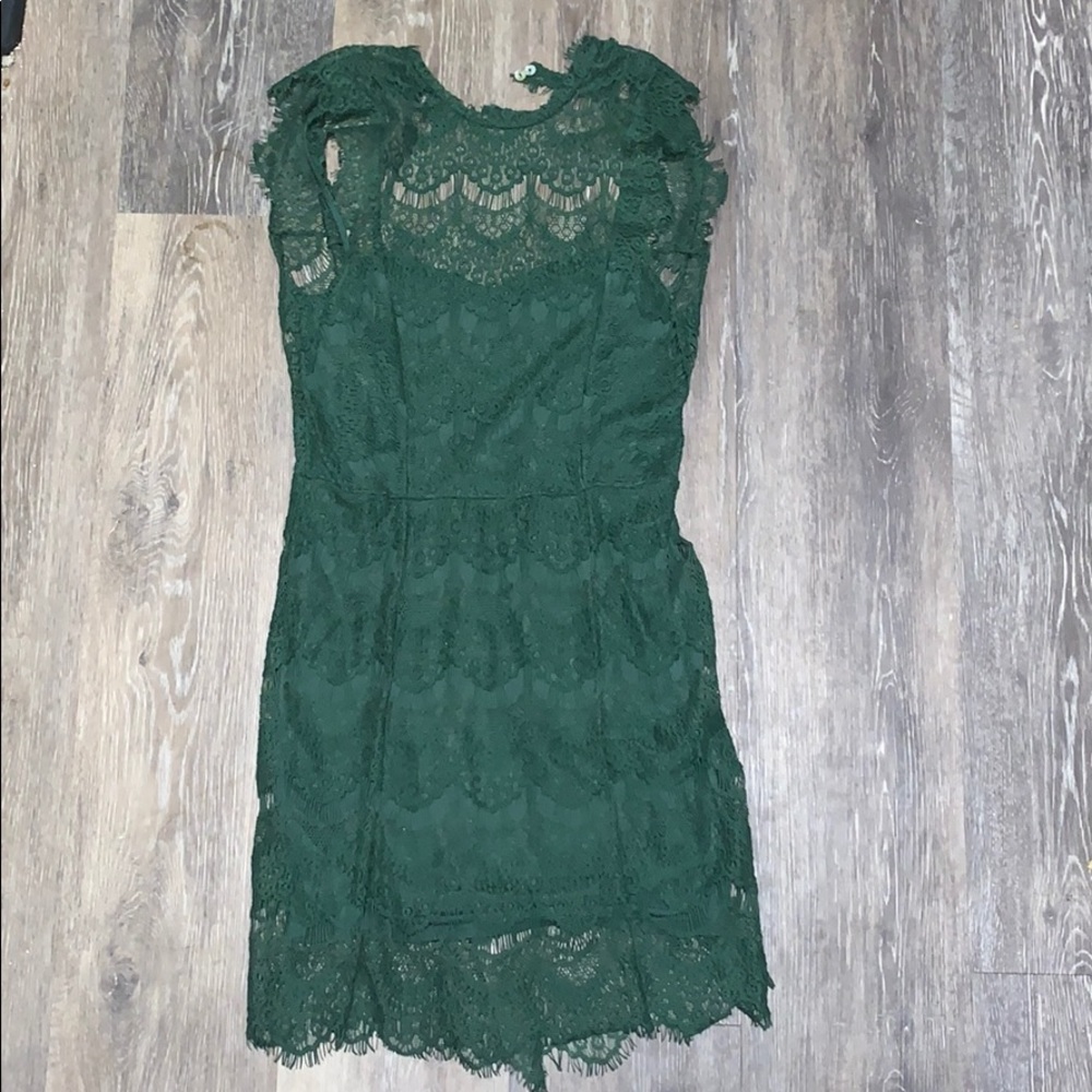 Free People Lace Dress with Open back